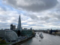 The Shard and HMS Belfast from Tower Bridge, London